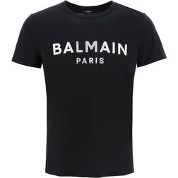 Balmain Black Printed T-Shirt