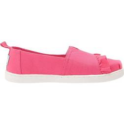 Toms Ruffle Alpargata Loafer Flat - Raspberry