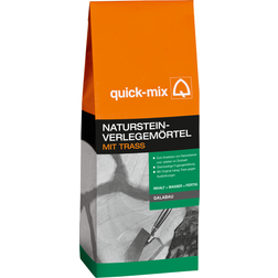 quick-mix Mörtel, Natursteinverlegemörtel, grau