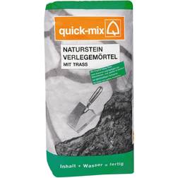 quick-mix Mörtel, Natursteinverlegemörtel, grau