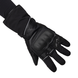 Alpinestars WR-2 V2 GTX, Gore-Tex motorcycle gloves, Black Black, 2XL