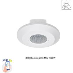 Smart Smart 360° Bevægelsessensor med WI-FI IP20 Hvid