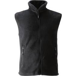 South West Winnipeg Fleece Vest - Black