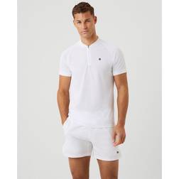 Björn Borg Ace Performance Zip Polo - White