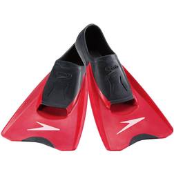 Speedo Switchblade Swim Fin, Black/Red