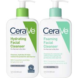 CeraVe Foaming Facial and Hydrating Cleanser