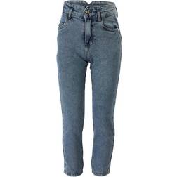 Name It Nkfbella Dnmatamy Hw An Mom Pa Light Blue Denim, Unisex, Tøj, Bukser, blå