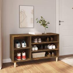 vidaXL Engineered Wood Organiser Shoe Rack