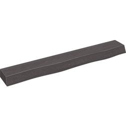 vidaXL Dark Grey 80 x 10 x 6 cm Wall Shelf
