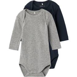 Name It Baby-body Dunkelblau Regular