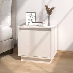 vidaXL 40x30x40 massivt fyrretræ Sengebord 30x40cm
