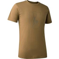 Deerhunter Logo T-shirt, Fallen Leaf