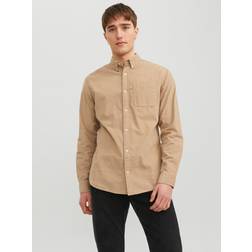 Jack & Jones Slim Fit Skjorta Beige