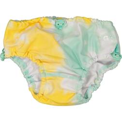 Geggamoja Baby's UV Swim Diaper - Tie Dye Yellow