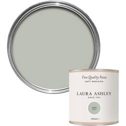 Laura Ashley Matt Emulsion Paint Tester Pot Grey, Green