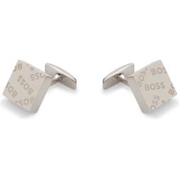 HUGO BOSS Men's Silver Tone Cufflinks