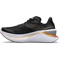 Saucony Women's Endorphin Shift Running Shoe, Black/GOLDSTRUCK, Wide