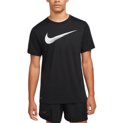 Nike Men's Dri-FIT Swoosh Training T-shirt - Black