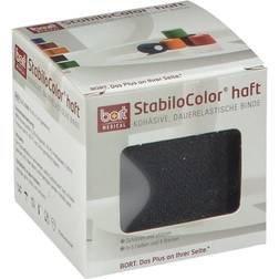 Bort Stabilocolor haft Binde 6cm schwarz