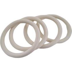 Gummiring Til Kaleche Hvid Ø47mm Tykkelse Ø7mm 4 Stk