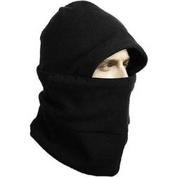 Balaklava Elefanthue Sort Fleece