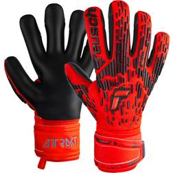 reusch Attrakt Gloves Bright Red Future Blue 10.5
