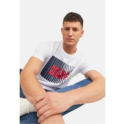 Jack & Jones T-Shirt 12233999 Weiß Standard Fit