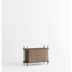 Moebe Shelving s.65.1.B Eg/Sort Reolsystem