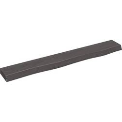 vidaXL Dark Grey 80 x 10 x 4 cm Wall Shelf