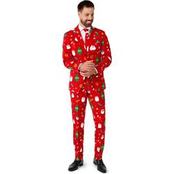 OppoSuits Christmas Festivity Men's Red Green/Red/White