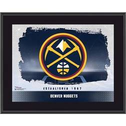 Denver Nuggets x Sublimated Horizontal Team Logo Plaque