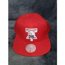 Mitchell & Ness Nba philadelphia 76ers original snapback hat red