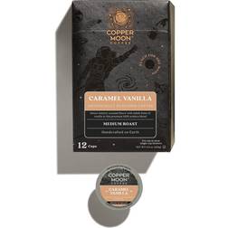 Copper Moon Single Serve Pods for Keurig K-Cup Brewers, Roast, Caramel Vanilla