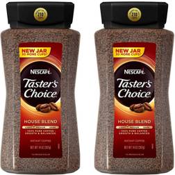 Nescafé 2 jars taster's choice instant coffee house blend