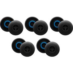 Sennheiser Silicone Ear Adapter, Large, Blue, 5-Pair