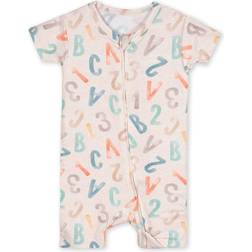 Gerber Baby Super Soft Short Sleeve Romper Sizes 0/3- Months