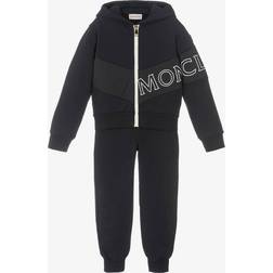 Moncler Enfant Jogginganzug aus Baumwolle blau 111-112