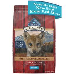 Blue Buffalo Wilderness Rocky Mountain Recipe High Protein Natural Puppy Dry