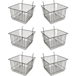 Econoco 12 W D 8 H Black Deep Wire Basket