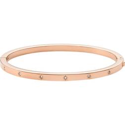 Fossil Women's Rose Gold-Tone Chain Bracelet, Color: Rose Gold Model: JF04394791