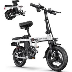 Engwe T14 Folding Electric Bikes - White Unisex