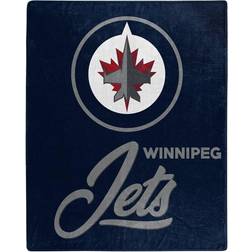 Northwest 070 Winnipeg Jets Signature Raschel Blankets Black