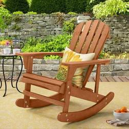 Saint Birch Adirondack Wooden Rocking