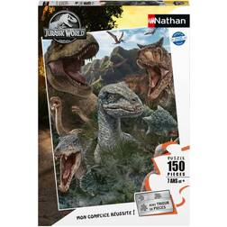 NATHAN Jurassic World 3 Dinosaurs 150 Pieces