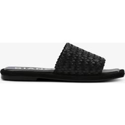Bianco Bialillie Sandaler Slides - Sort