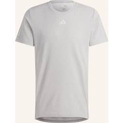 Adidas Own The Run Heather Running Shirts Men Grey