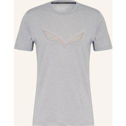 Salewa Pure Eagle Frame Dry'ton T-shirt Men's - Grey Heather