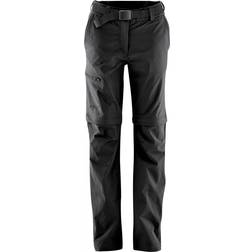 Maier Sports Funktionshose NATA Damen, Zipp-off, schwarz