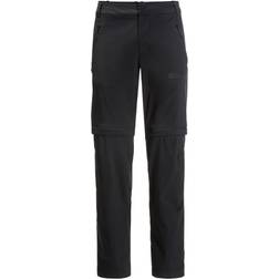 Jack Wolfskin Glastal Zip Off Pants - Svart