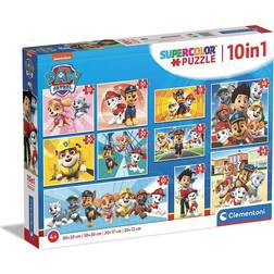 Clementoni Supercolor Paw Patrol 10 in 1